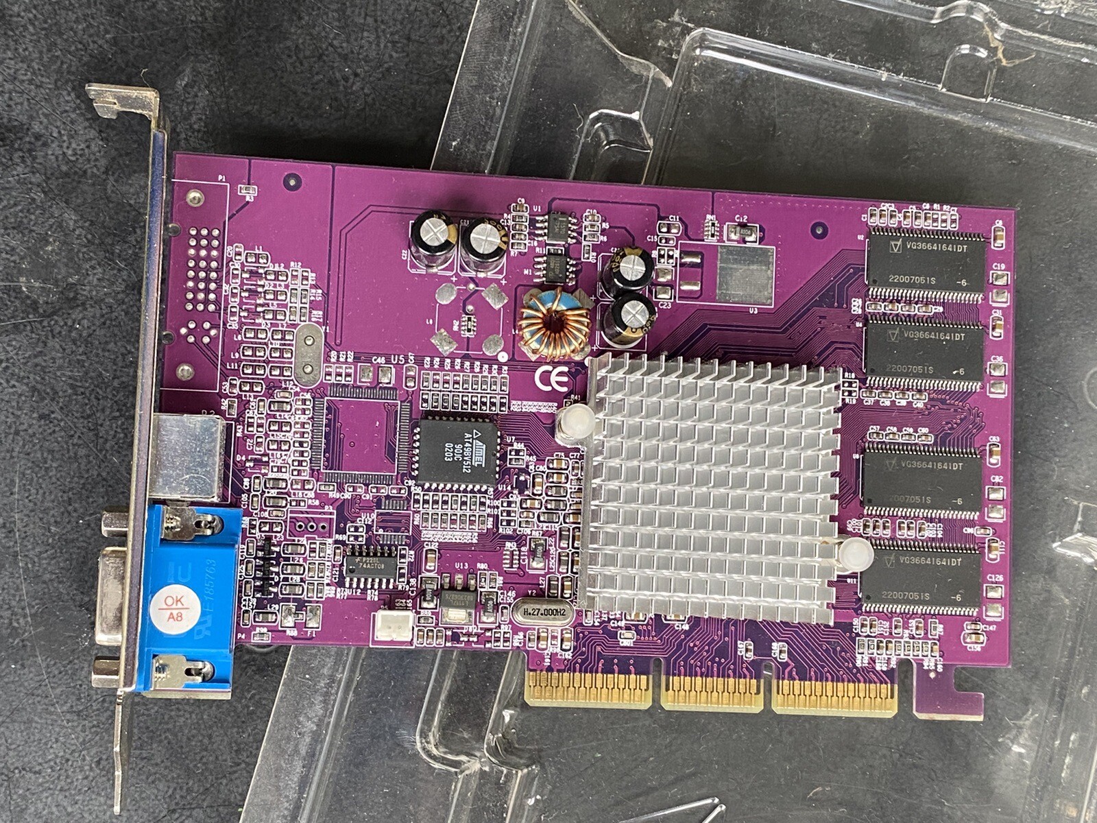 PNY  GF4MX420AGP  Video Card  VCG4MX42APB TV- OUT  VGA-OUT 70AT902009105