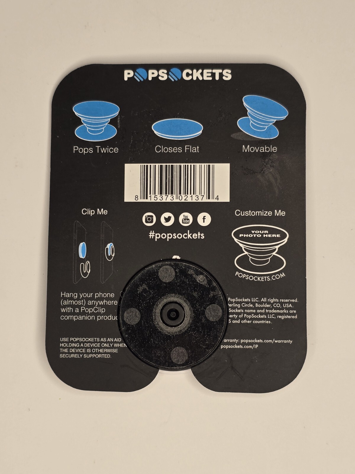 Pop Sockets PopGrip Slide Apple iPhone White Marble Stocking Stuffers Christmas