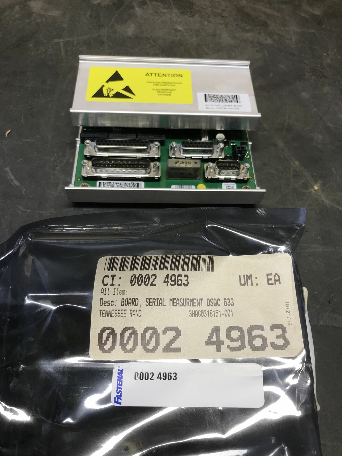 ABB Robot SMB Serial Measurement Board 3HAC031851-001 / 05