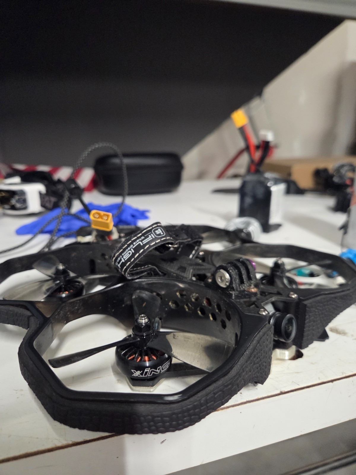 DJI Caddx Vista. iFlight F7 FC  6s SucceX. 6S cinewhoop, no rx.