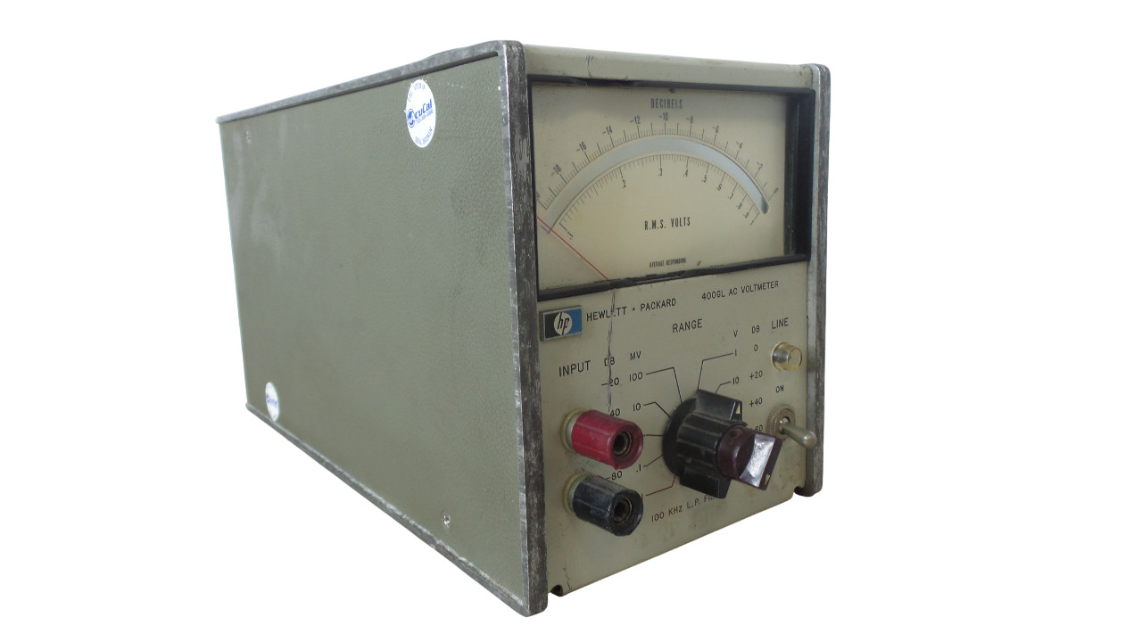 HP 400GL AC Voltmeter - Free Shipping