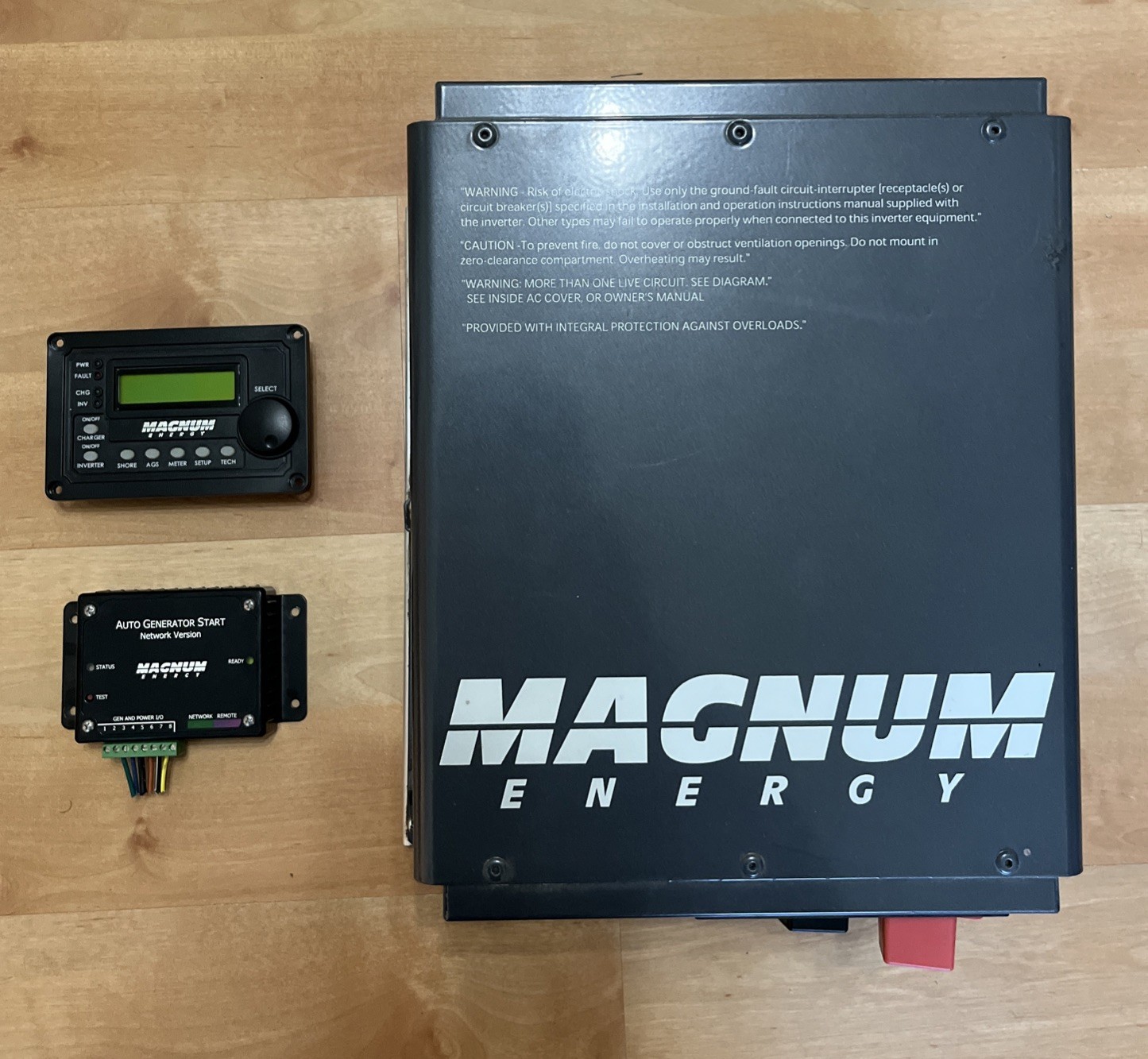 Magnum Energy ME2012 12V 2000VA Inverter/Charger w/ Remote & AGS