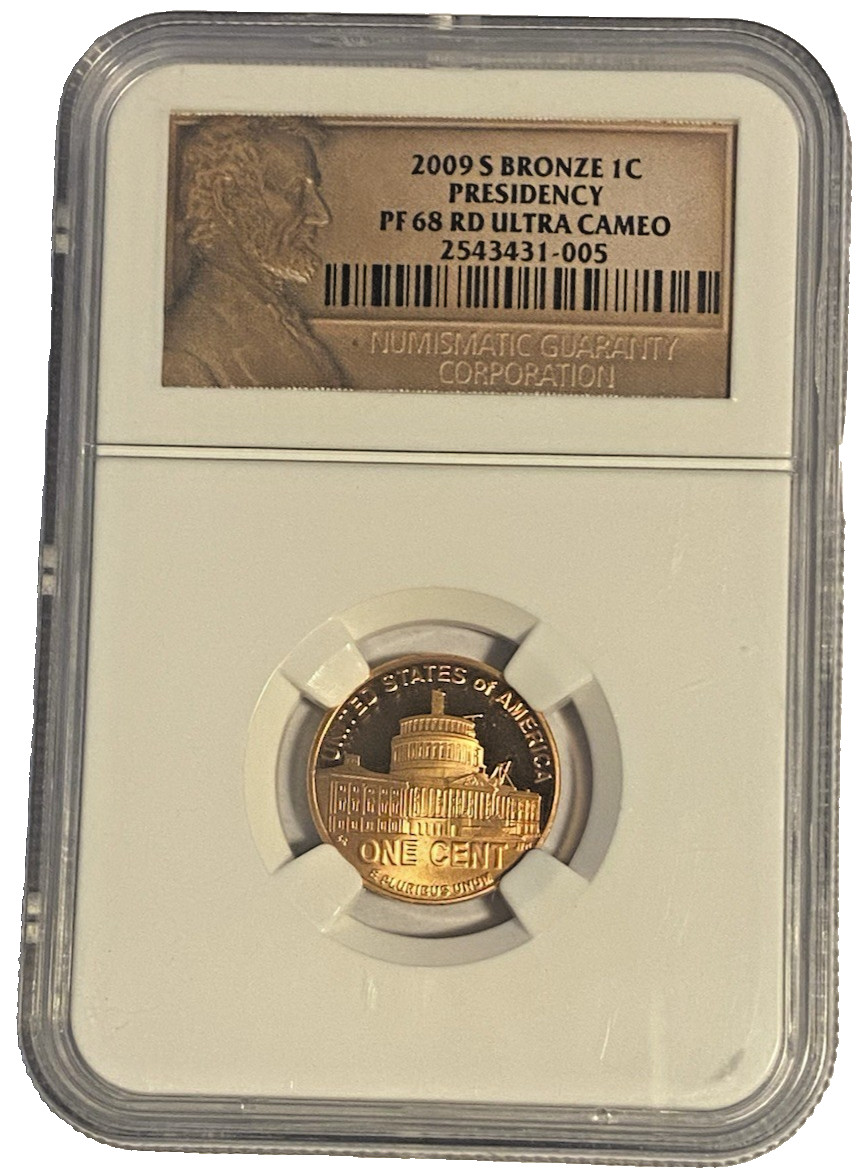 2009-S NGC Presidency Lincoln Label Graded PR68 Ultra Cameo.