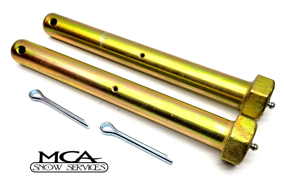 MEYER SNOW PLOW (2) PIVOT PIN GREASE FITTING 1 x 8-3/4 COTTER PINS 22375 20406