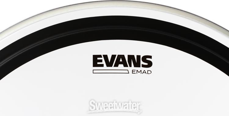 Evans EMAD Clear Bass Drum Batter Head - 22"