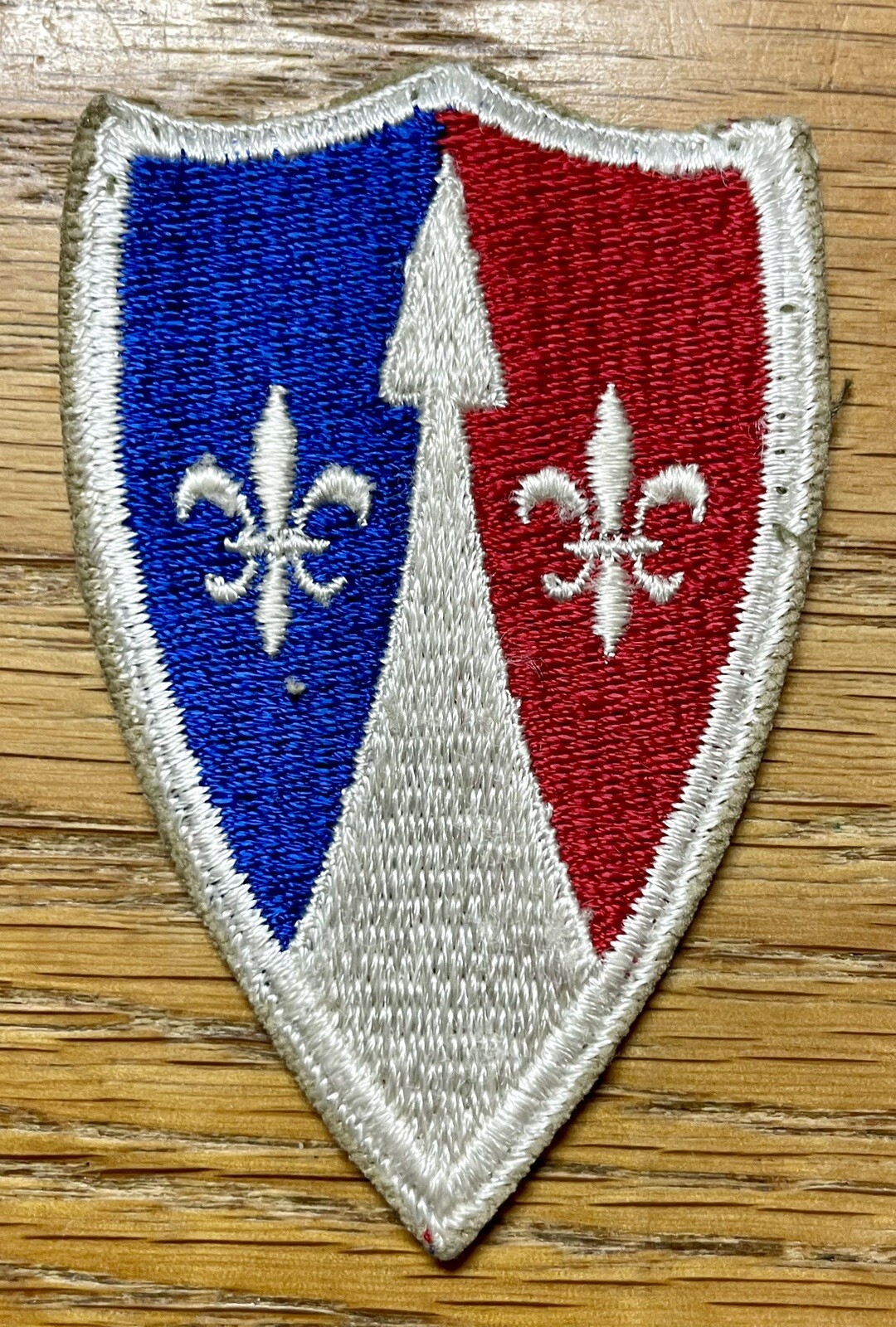 ORIGINAL 1950’s - US EUROPEAN COMMAND  ZONE PATCH - WORN