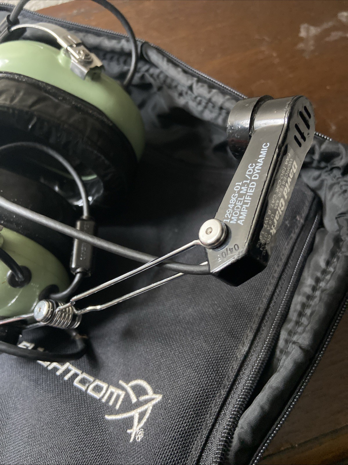 Flightcom Aviation Headsets With Soft Carry Case