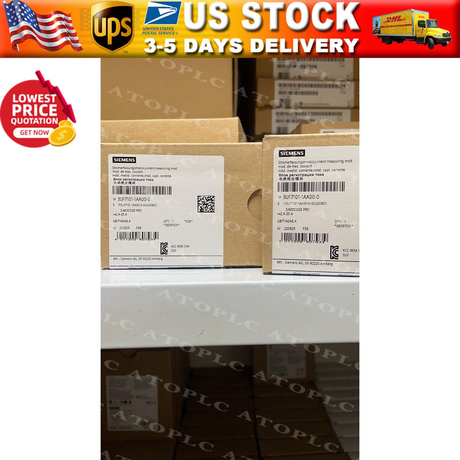 SIEMENS Current calibration module 3UF7101-1AA00-0