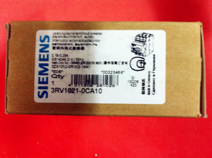 Siemens 3RV1021-0CA10 3RV10210CA10 0.18-0.25A Circuit Breaker -New Free Ship *UP