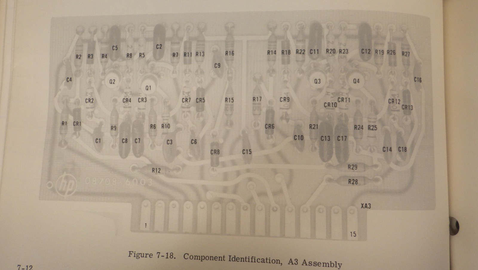Hewlett Packard 8708A Synchronizer Operating Manual 1967
