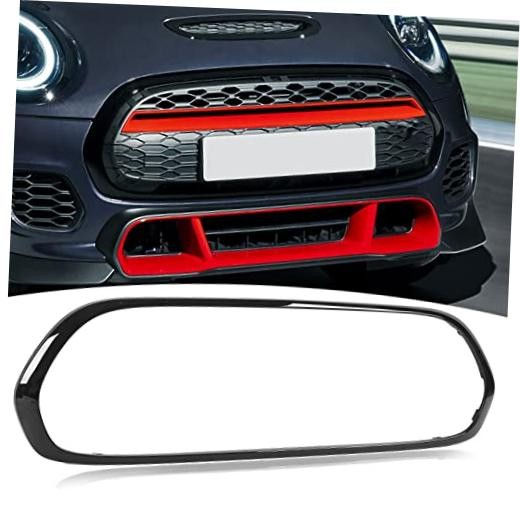 Front Grille Grill Frame Surround 51137449207 Gloss Black Replacement for