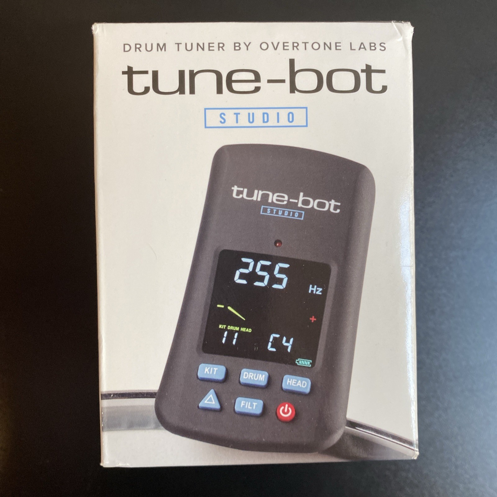 Tune-Bot Studio TBS-001 Digital Drum Tuner – Pro Drum Tuning Tool | Fast Shipp