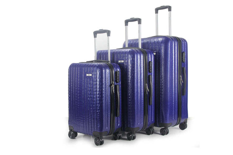 Mirage Danae ABS Spinner Wheels Luggage Set Durable ABS Hardshell 3 PC Set