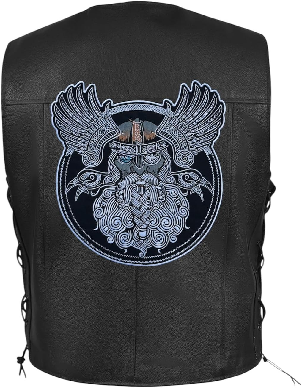 Viking Wings Large Back Patch Iron/Sew On for Biker Motorcycle Vest Jacket