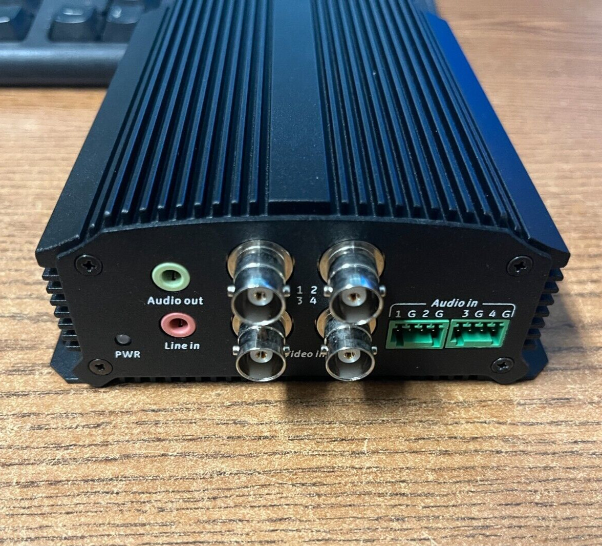 GE Security Interlogix TruVision 4 Channel IP Encoder TVE-410 NOS- NEW OPEN BOX