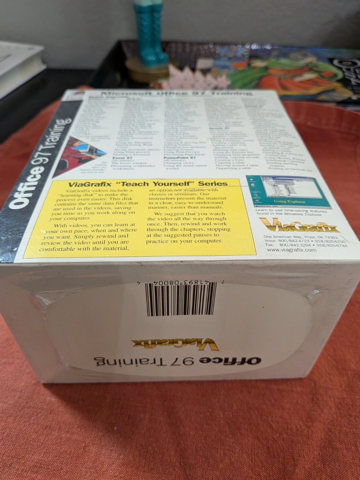 Vintage Viagrafix Microsoft Office 97 Training VHS Tapes Computer Archive