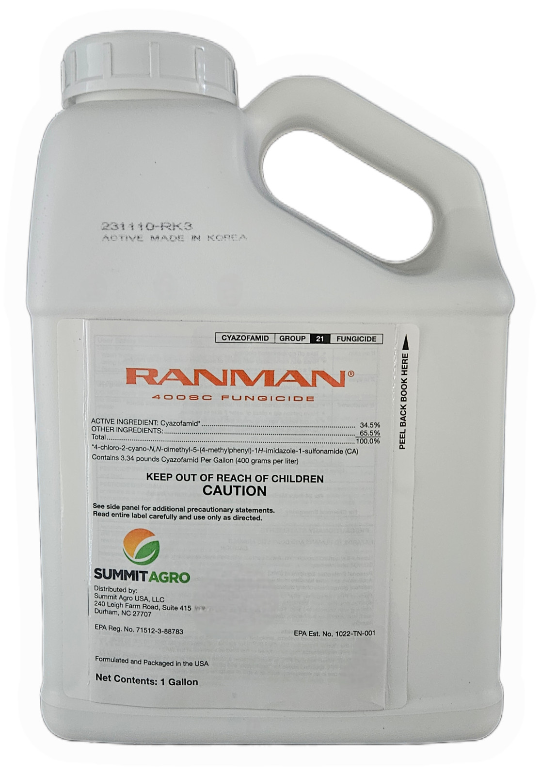 Ranman 400SC Fungicide - 1 Gallon