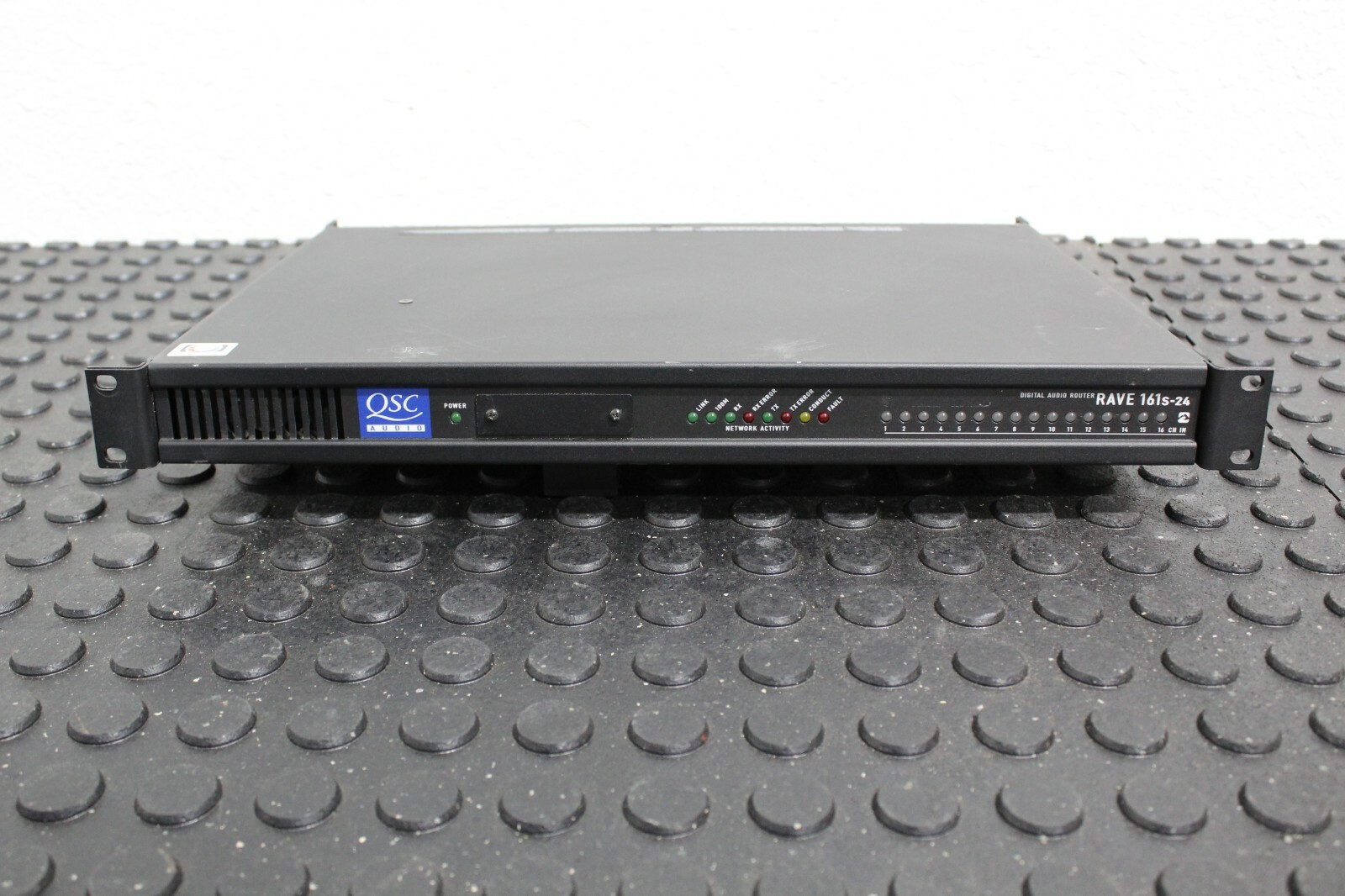 QSC Audio Digital Router RAVE 161s-24 Fully Tested FREE SHIPPING