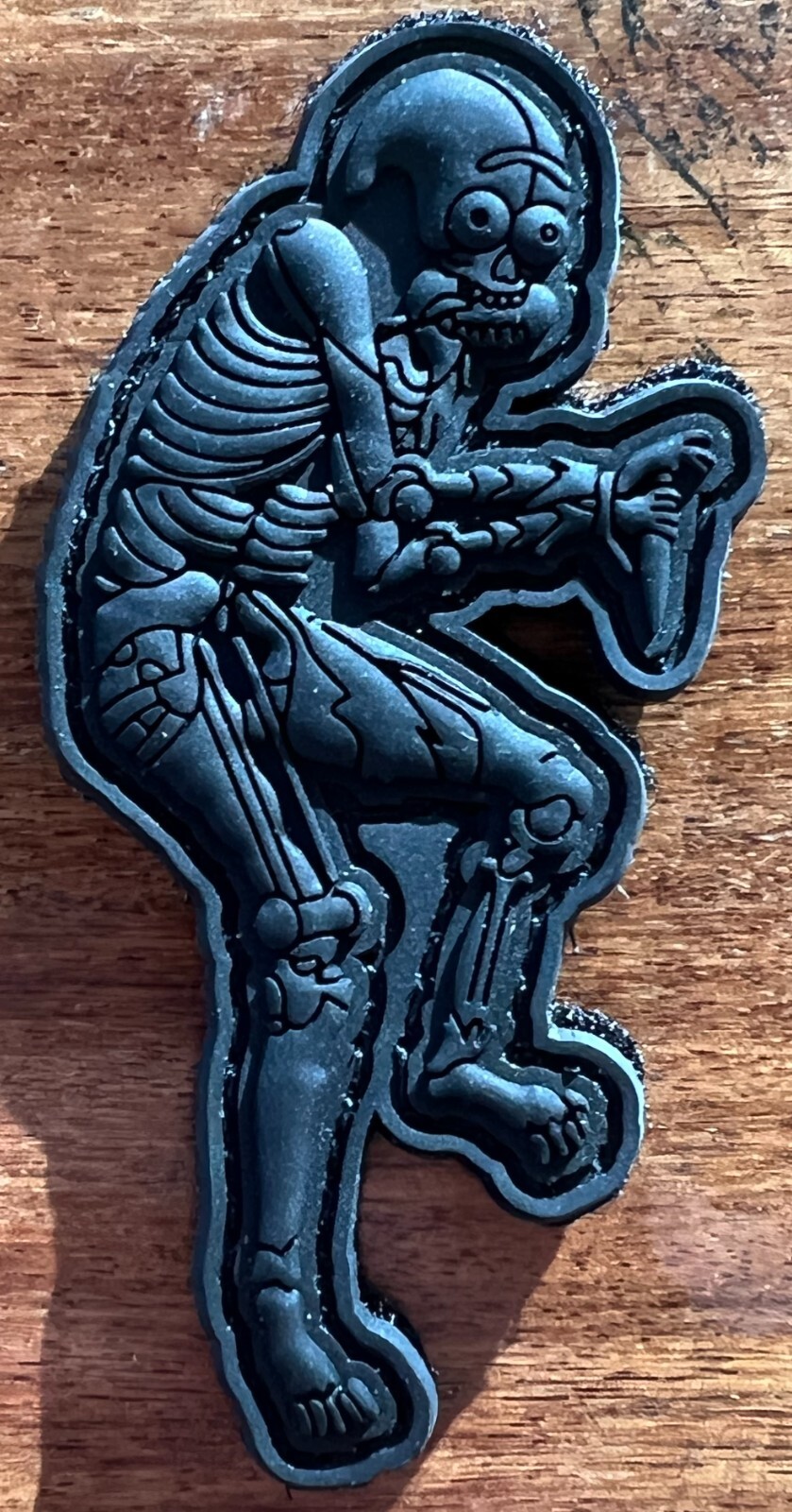 Ed's Manifesto Sneakreaper "Rickreaper" Rick & Morty All Black Variant Patch