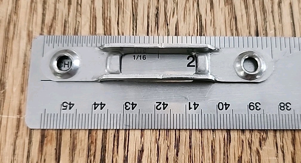 Pella Casement / Awning Lock Adjustment Strike Catch (KEEPER) ELIMINATES DRAFT