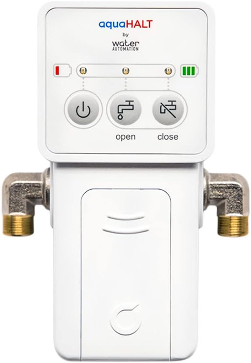 Smart Home Water Leak Detector & Auto Shut-Off Valve - Protect Your Home
