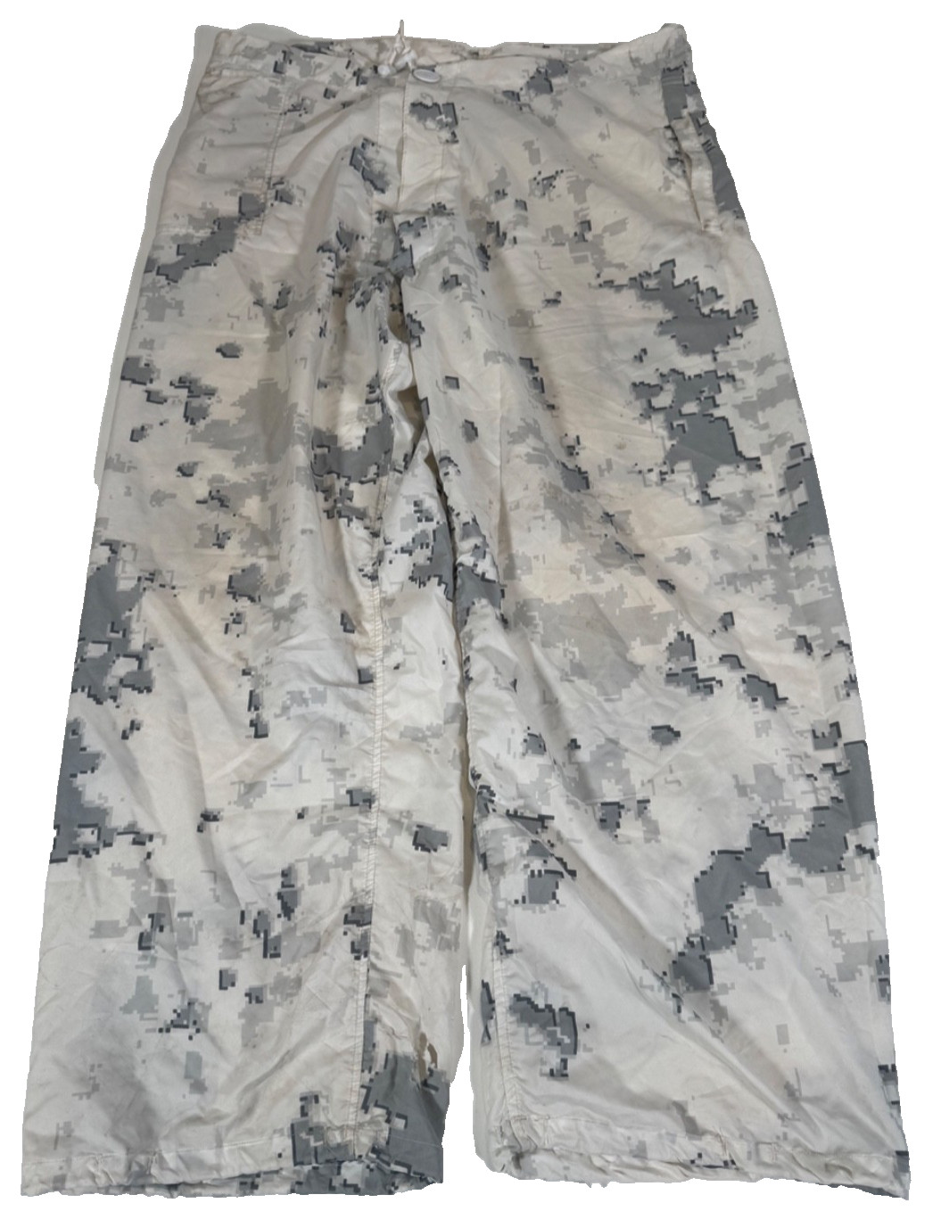 USMC Snow MARPAT Camouflage Trousers Pants White Large Regular