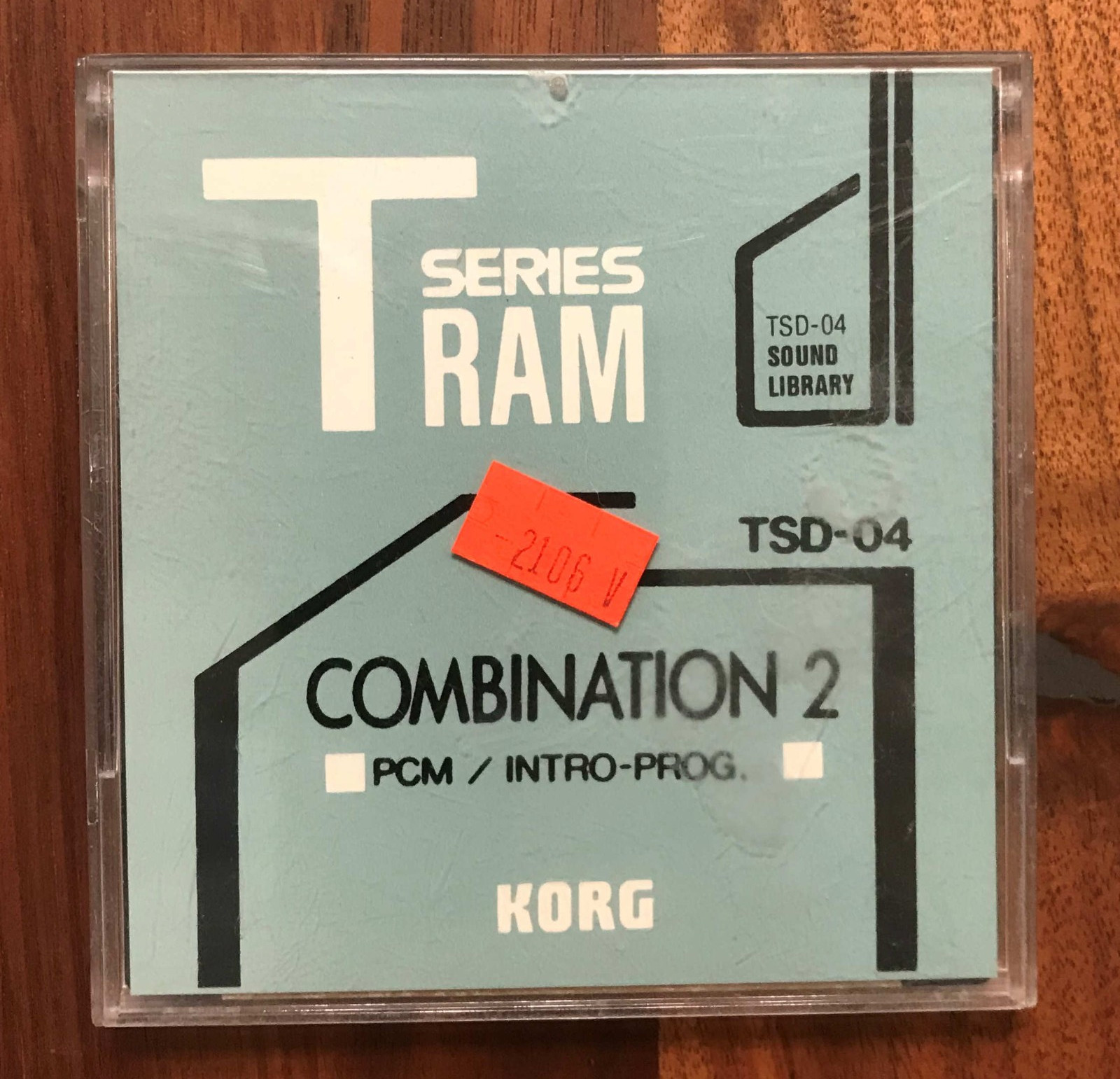 KORG T-SERIES RAM DISK TSD-04 COMBINATION 2