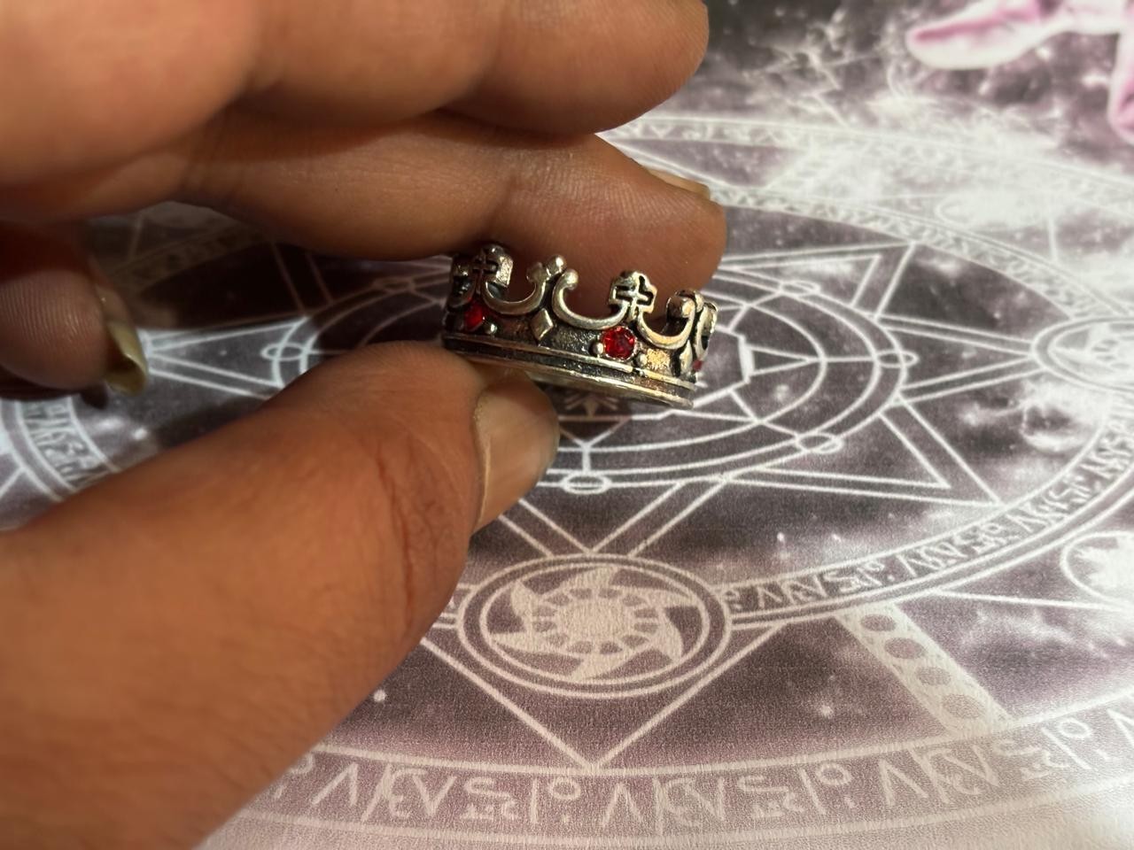 'Most' Ring Power Queen Succubus Very Blessed Silver Collectible