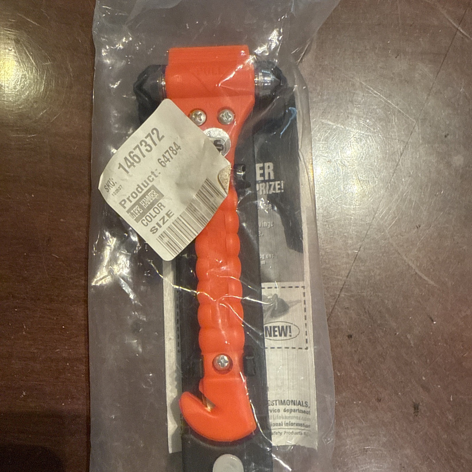 Lifehammer Brand Safety Hammer - Emergency Escape and Rescue Tool