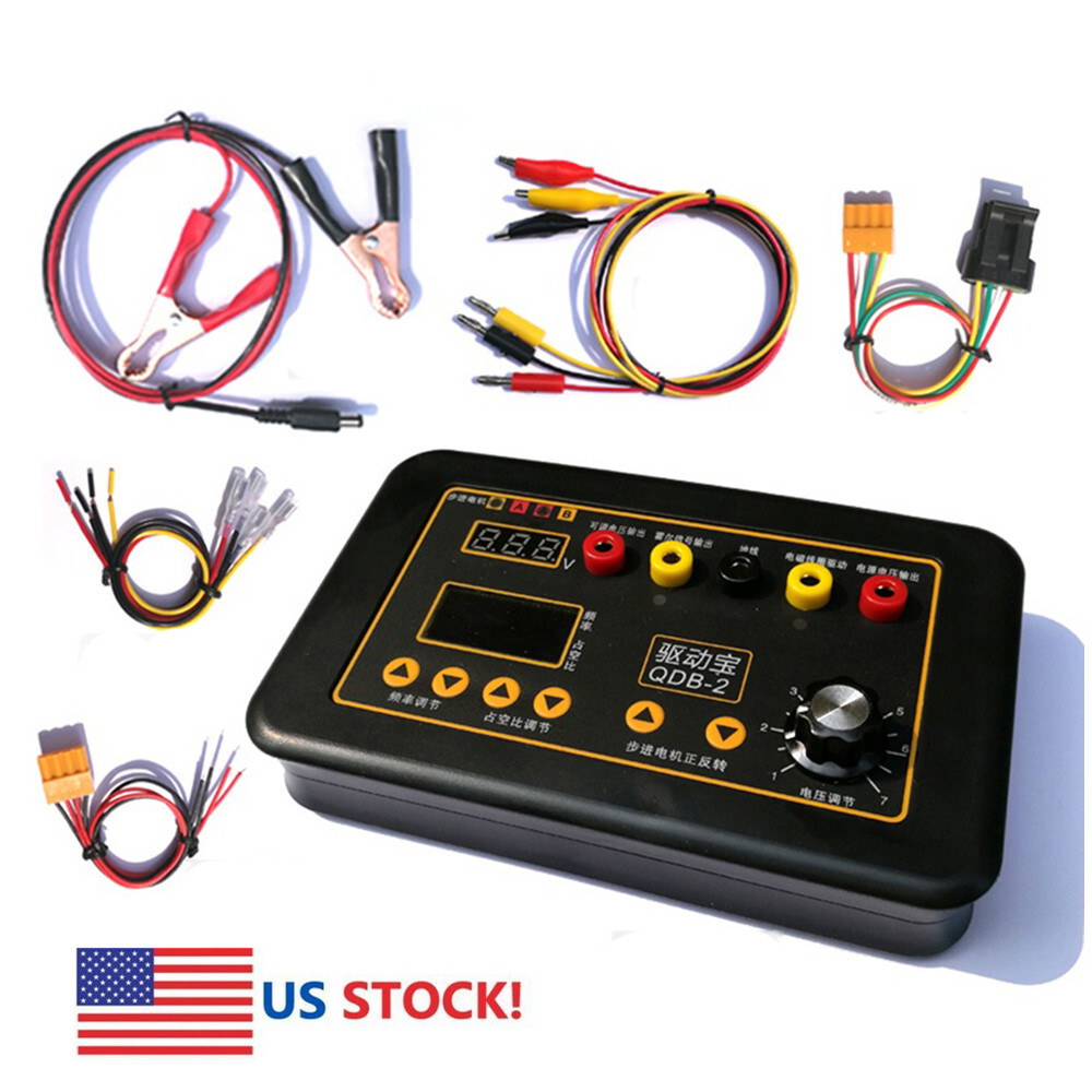 Automobile Ignition Coil Test Injector Solenoid Valve Idle Stepper Motor Tester