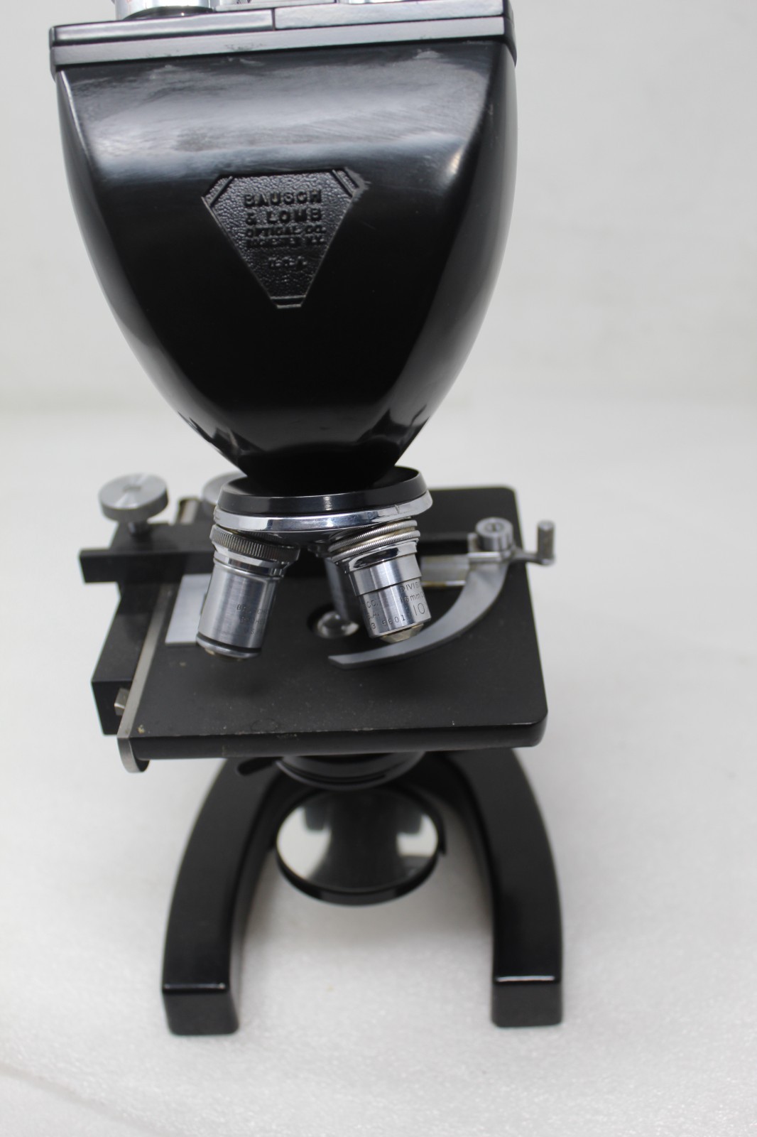 Bausch & Lomb Binocular Microscope w/ 10x optics and 10x, 43x and 97x lens