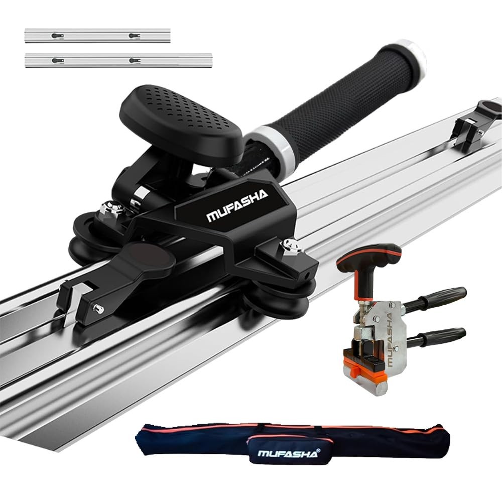 70 Inch Large Manual Tile Cutter with Aluminum Alloy Rails Porcelain Ceramic