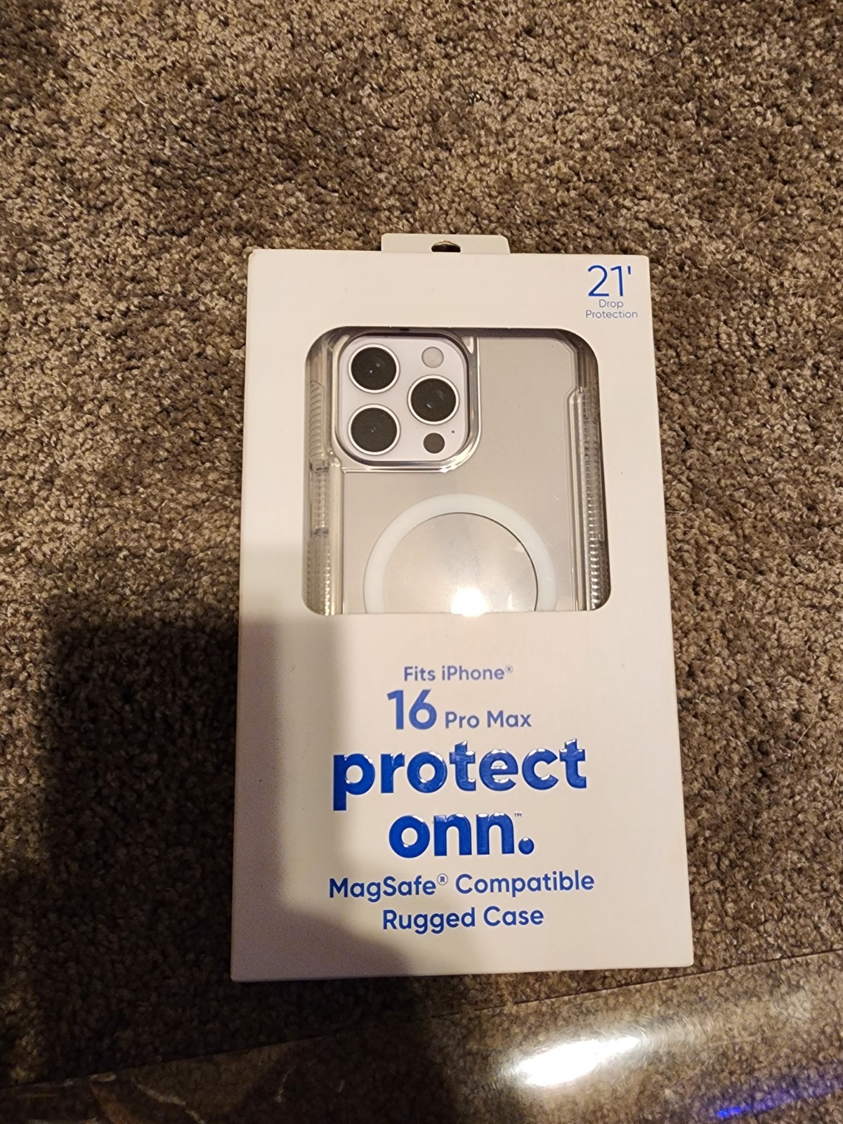 Protect Onn. | MagSafe Compatible Rugged Case | Fits iPhone 16 Pro Max NEW