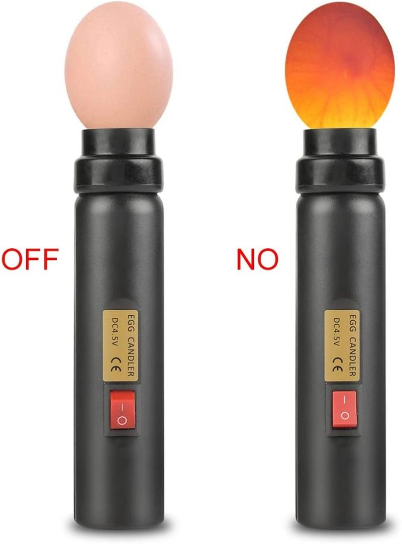 LED Egg Hatching Test Light, High LED Chicken Egg Candler Mini Egg Tester Pen...