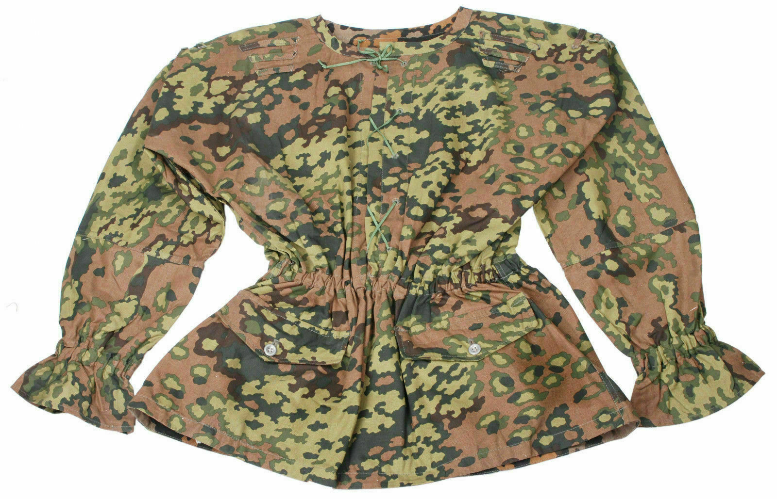 WW2 WWII German Elite M42 Oak Leaf Reversible Camouflage Smock Size M