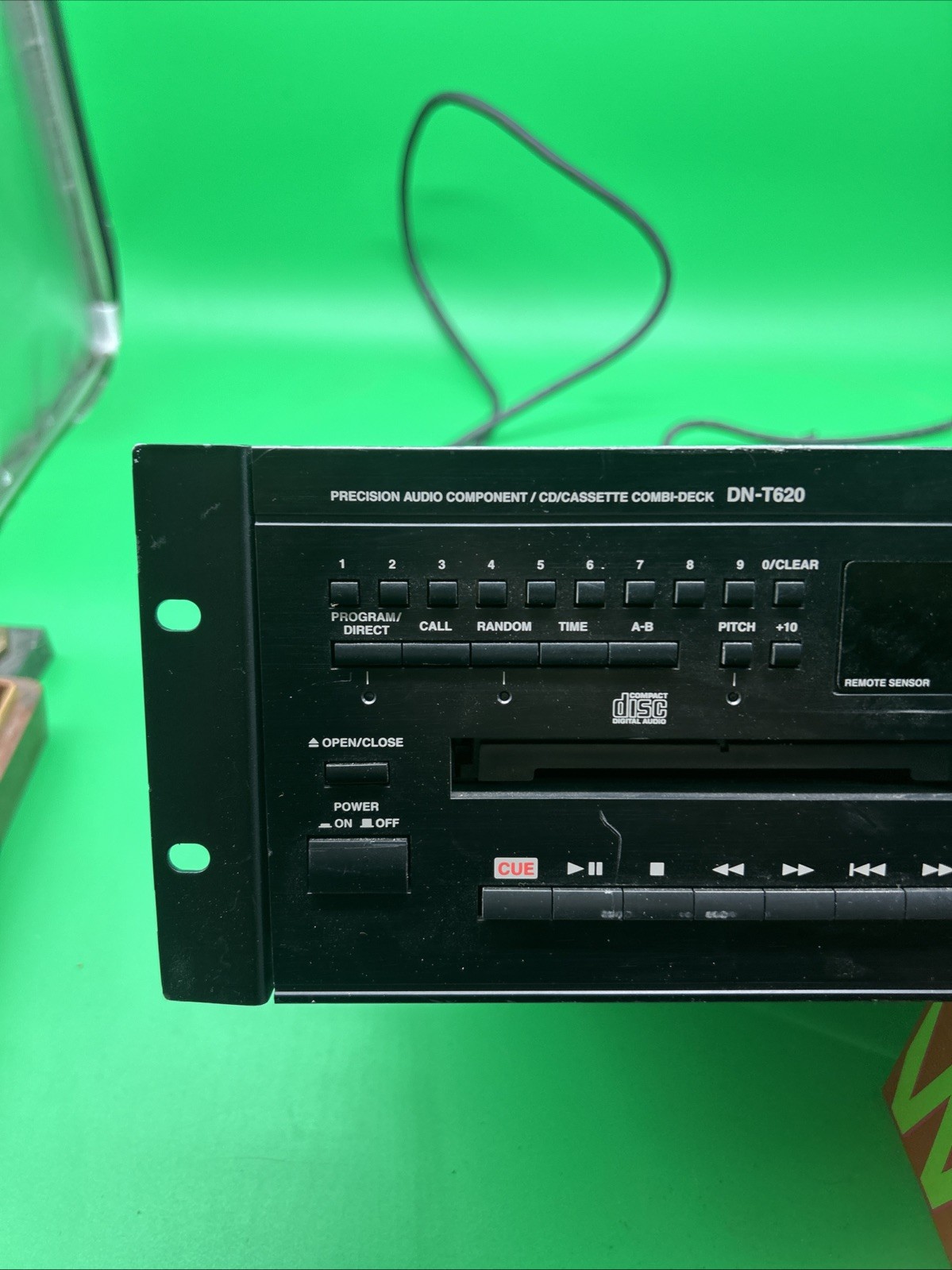 Denon DN-T620 Precision Audio Component / CD / Cassette Deck Player Untested