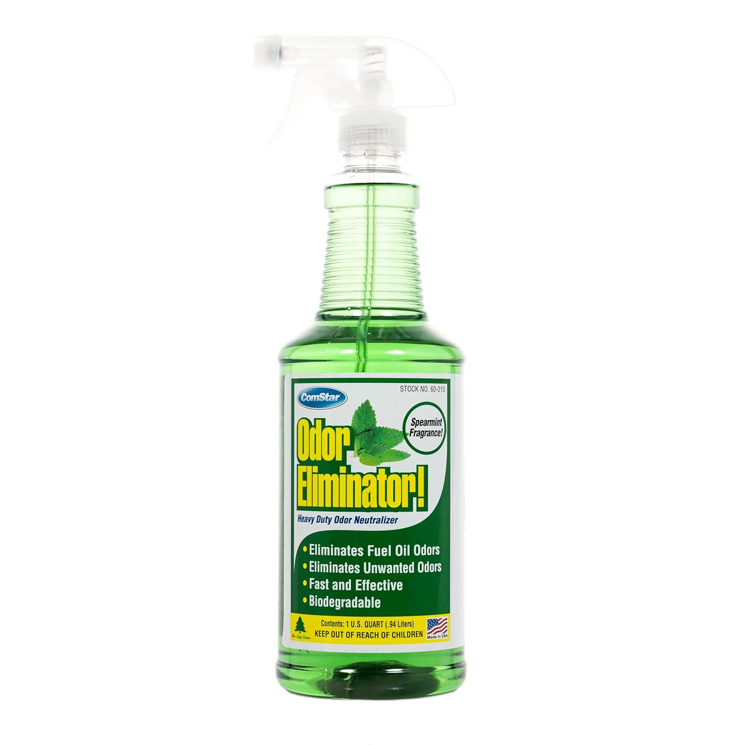 ComStar Odor Eliminator, Heavy-Duty Spearmint Odor Neutralizer Spray, 32 Ounces
