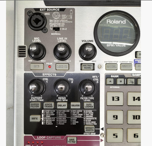 Roland SP-555 Performance Sampler DJ Groove Sampler from Japan