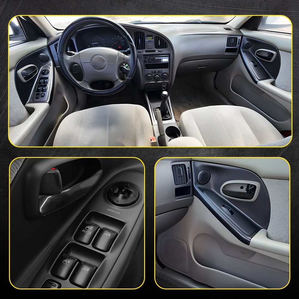 Interior Inside Door Handle Black Front Left&Right Side fit Hyundai Elantra EXD