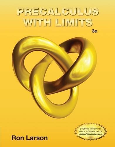 Precalculus with Limits Ron Larson