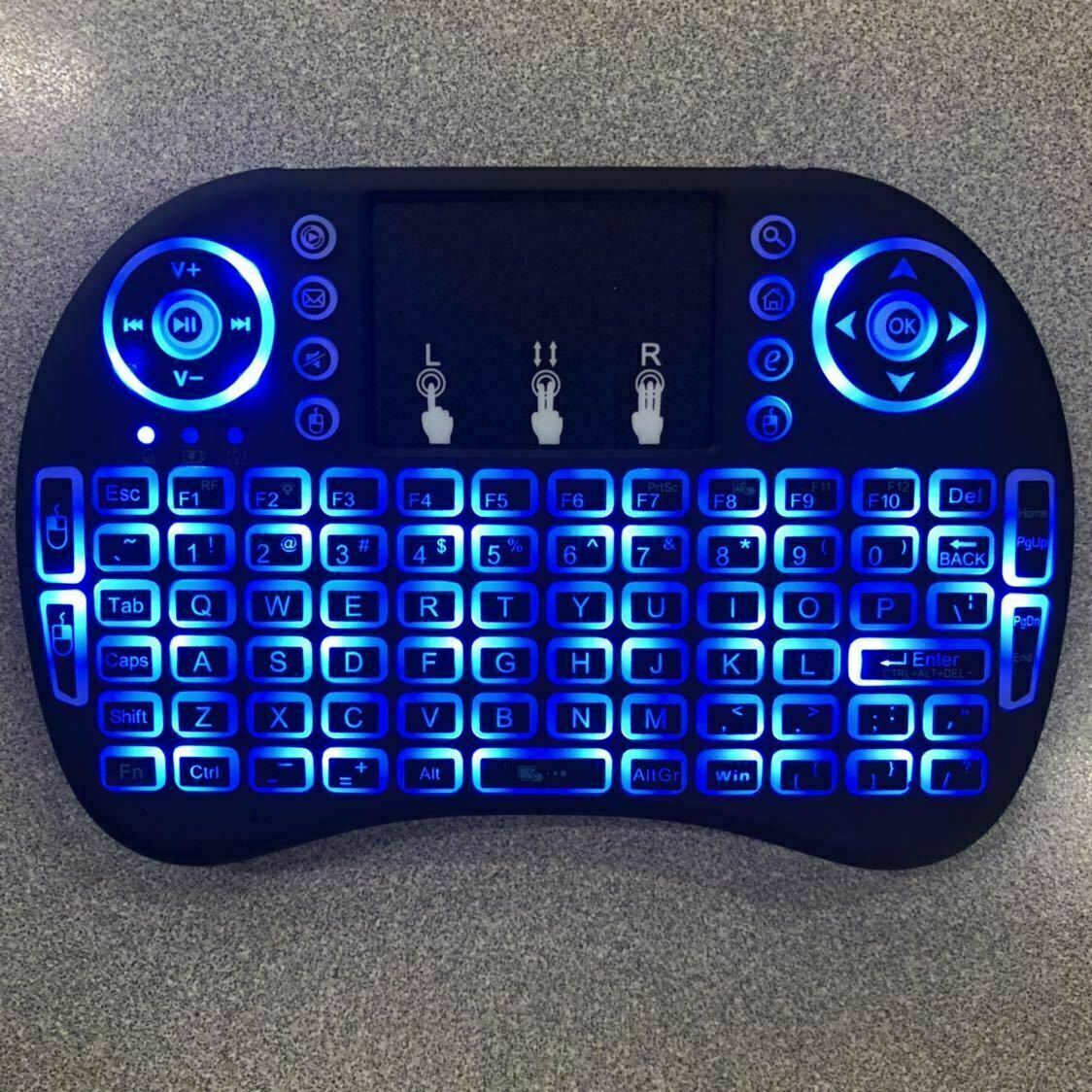 US Mini i8 Wireless Keyboard 2.4G with Touchpad for PC Android Desktop PC TV Box