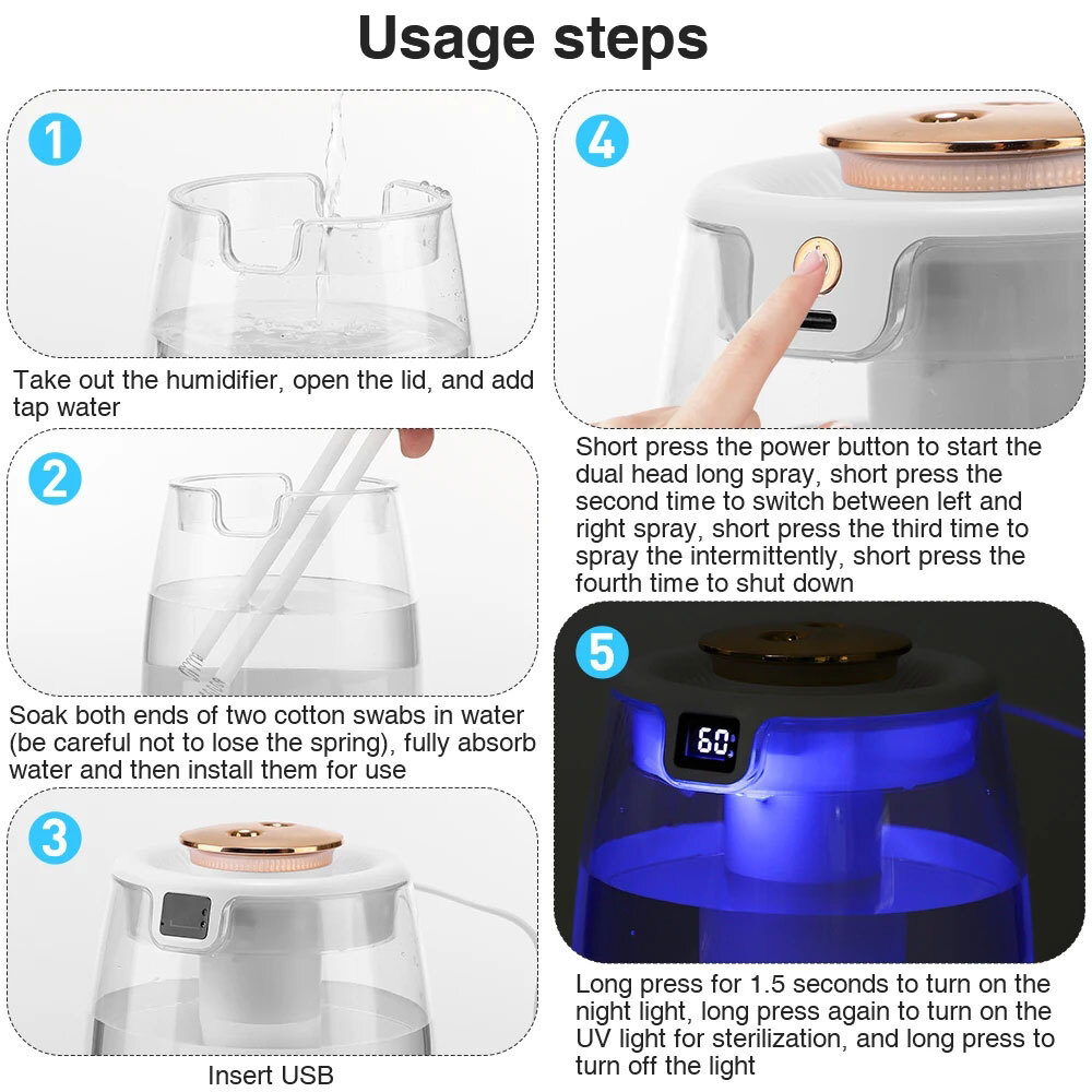 1.3L Aroma Fragrance Scent Machine Essential Oil Diffuser For Hotel Home Bedroom
