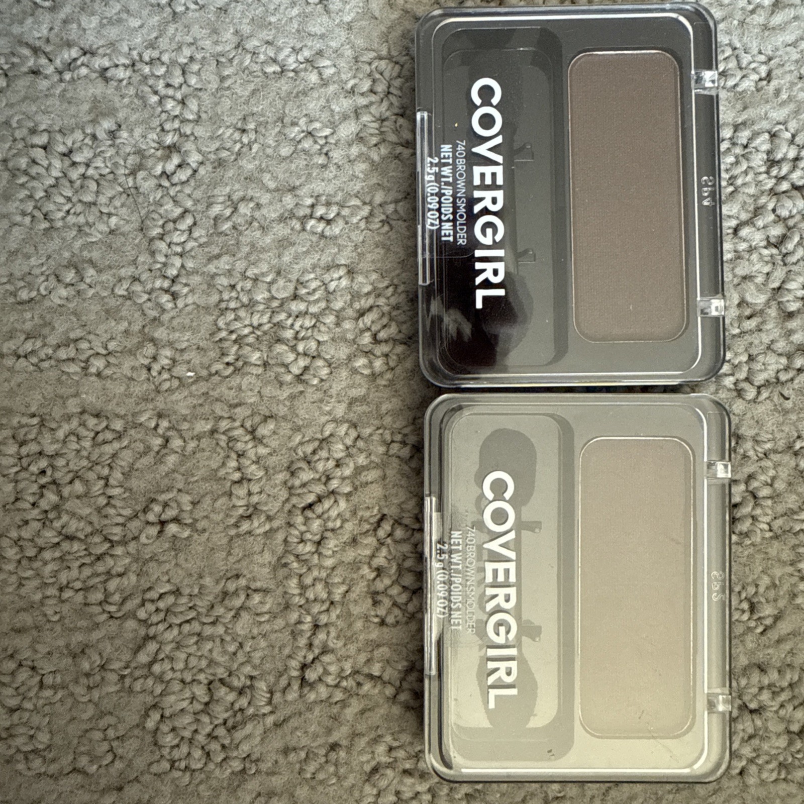 2x New Covergirl Eye Enhancers Eyeenhancers Brown Smolder 740 Eye Shadow Sealed