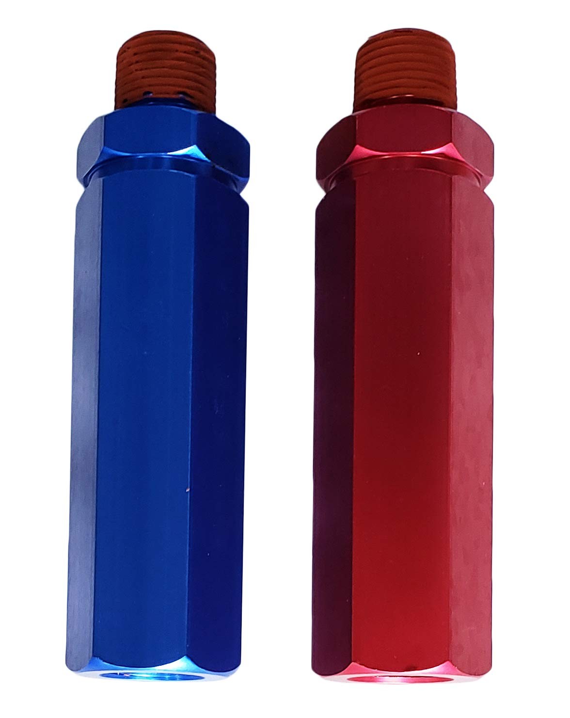 Torque Aluminum Glad Hand Handles Grip - 1 Blue & 1 Red Set 12600 Gladhand