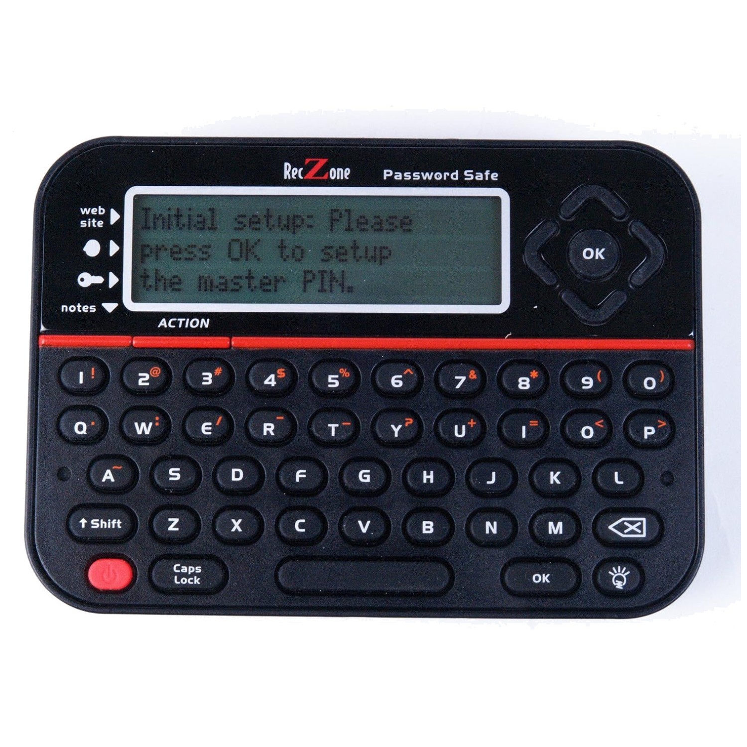 Capacitive/Resistive Password Manager