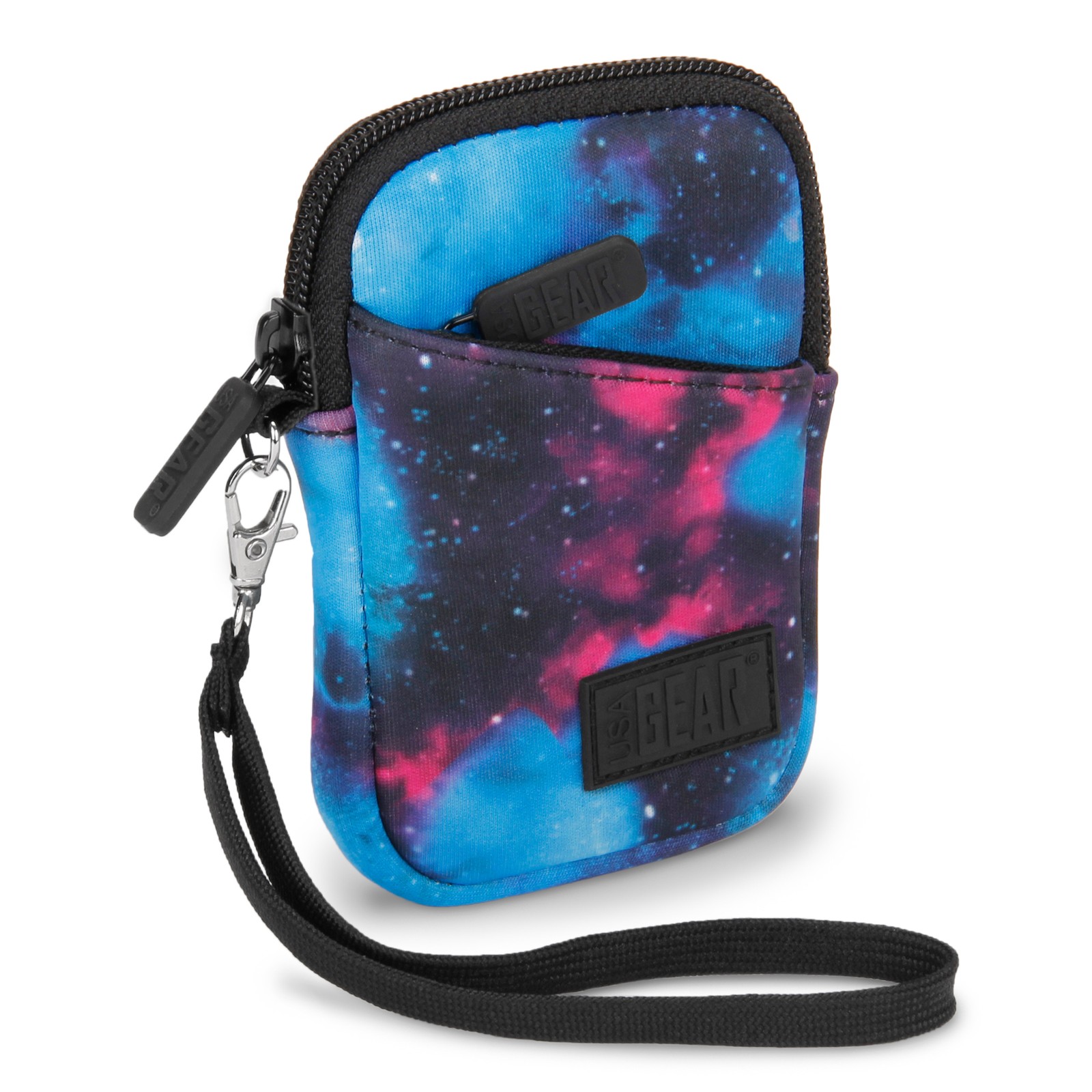 USA GEAR Compact Digital Camera Carrying Case with Belt Loop and Wrist Strap