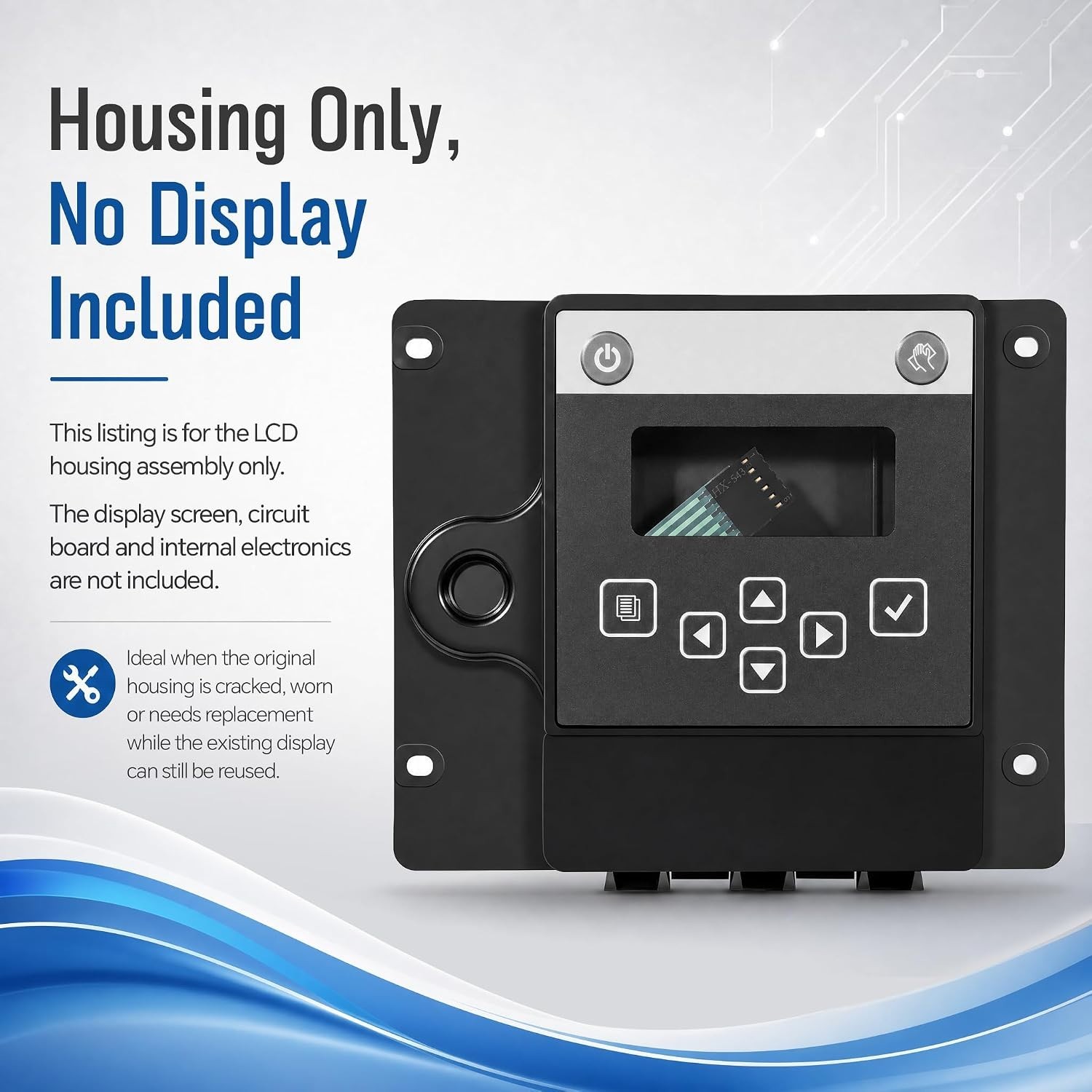 000007926 Touch Pad Compatible with Manitowoc Ice Machine LCD Housing Assembly