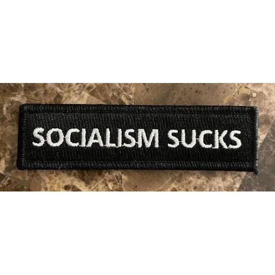 Socialism Sucks - Funny Morale - Tactical Patch