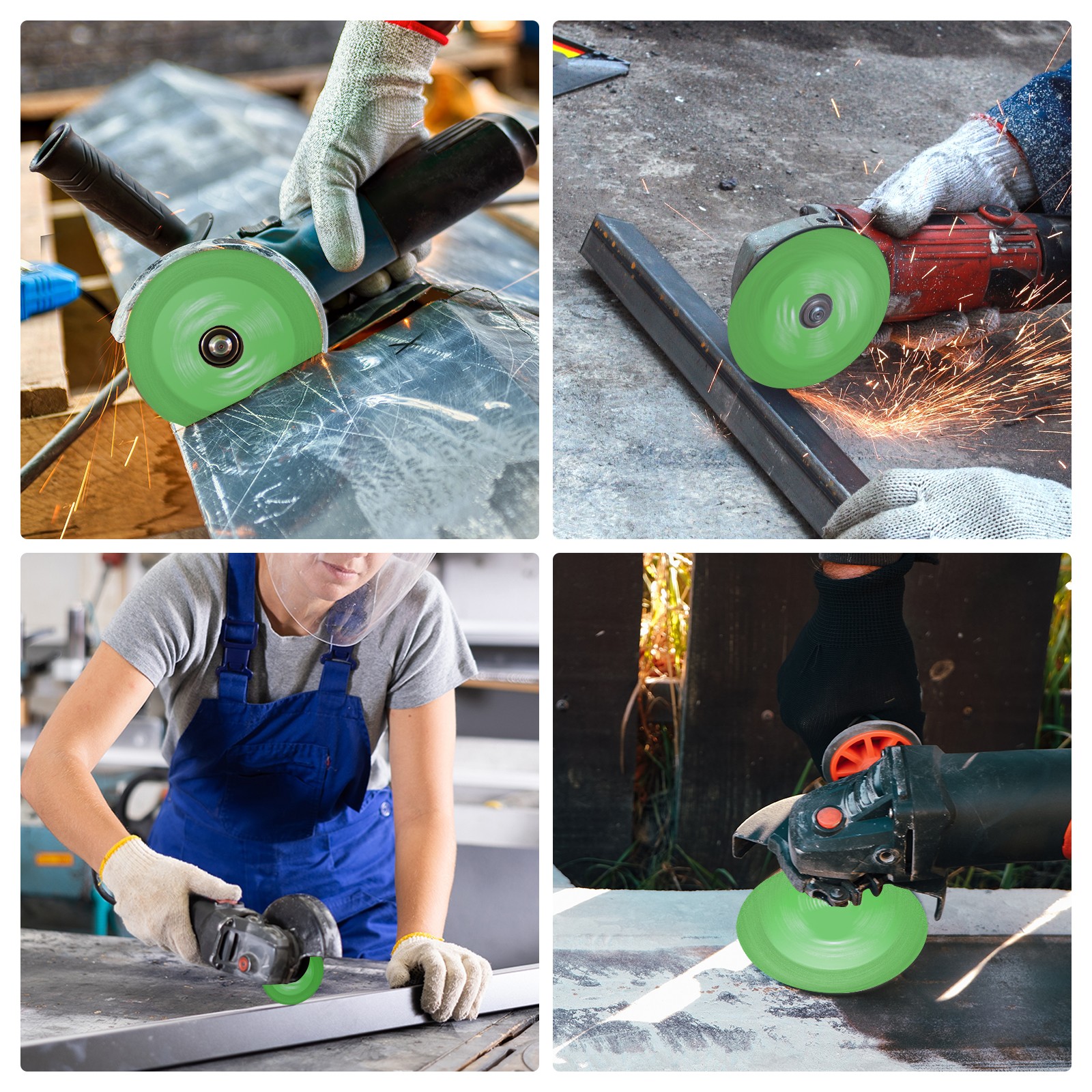 Glass Cutting Disc 5 Inch Diamond Cutting Disc with 7/8" Arbor