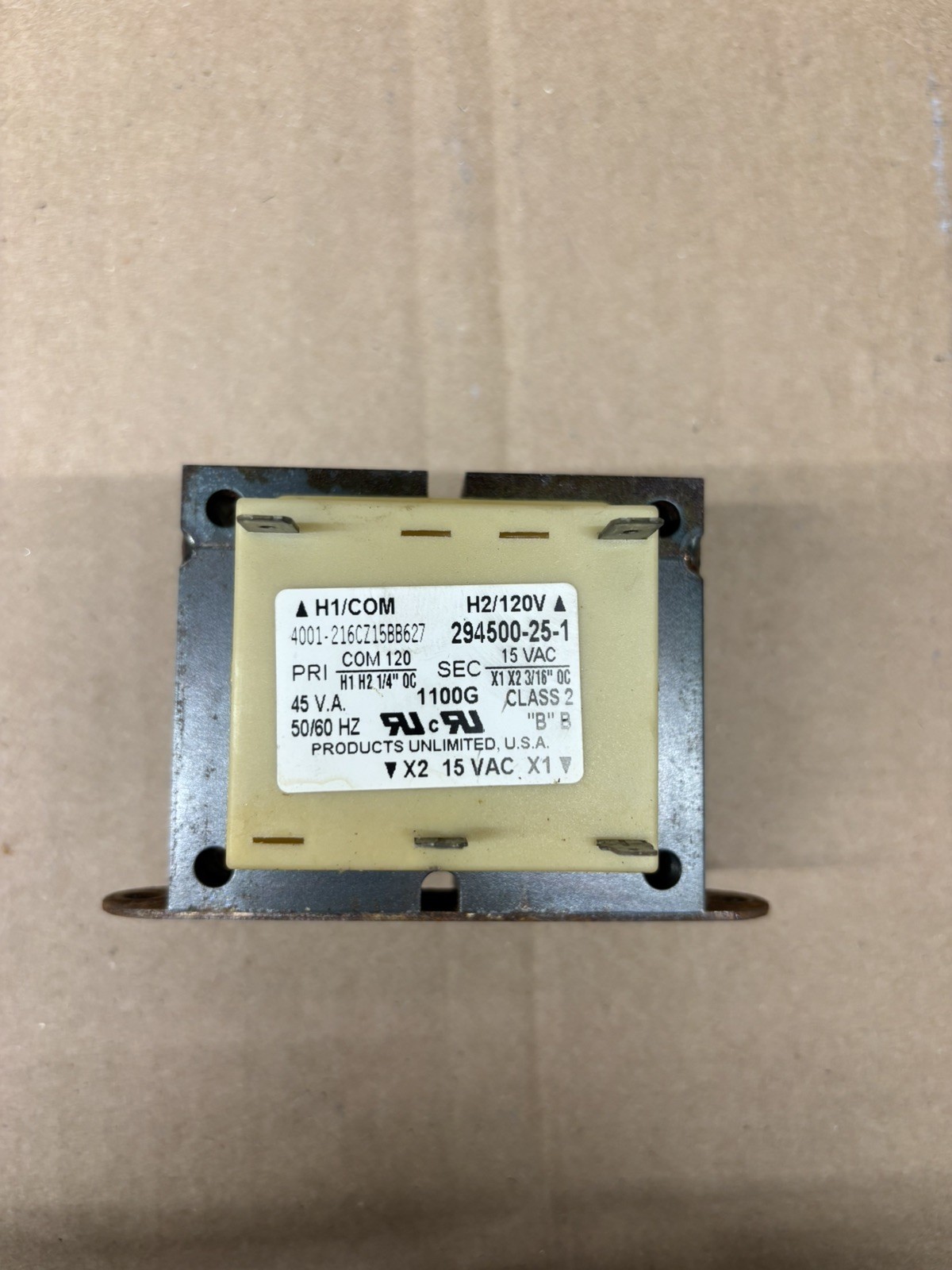 Hobart Commercial Dishwasher Transformer 45 VA Lxi Lx18 Lx30 294500-025-1 562468